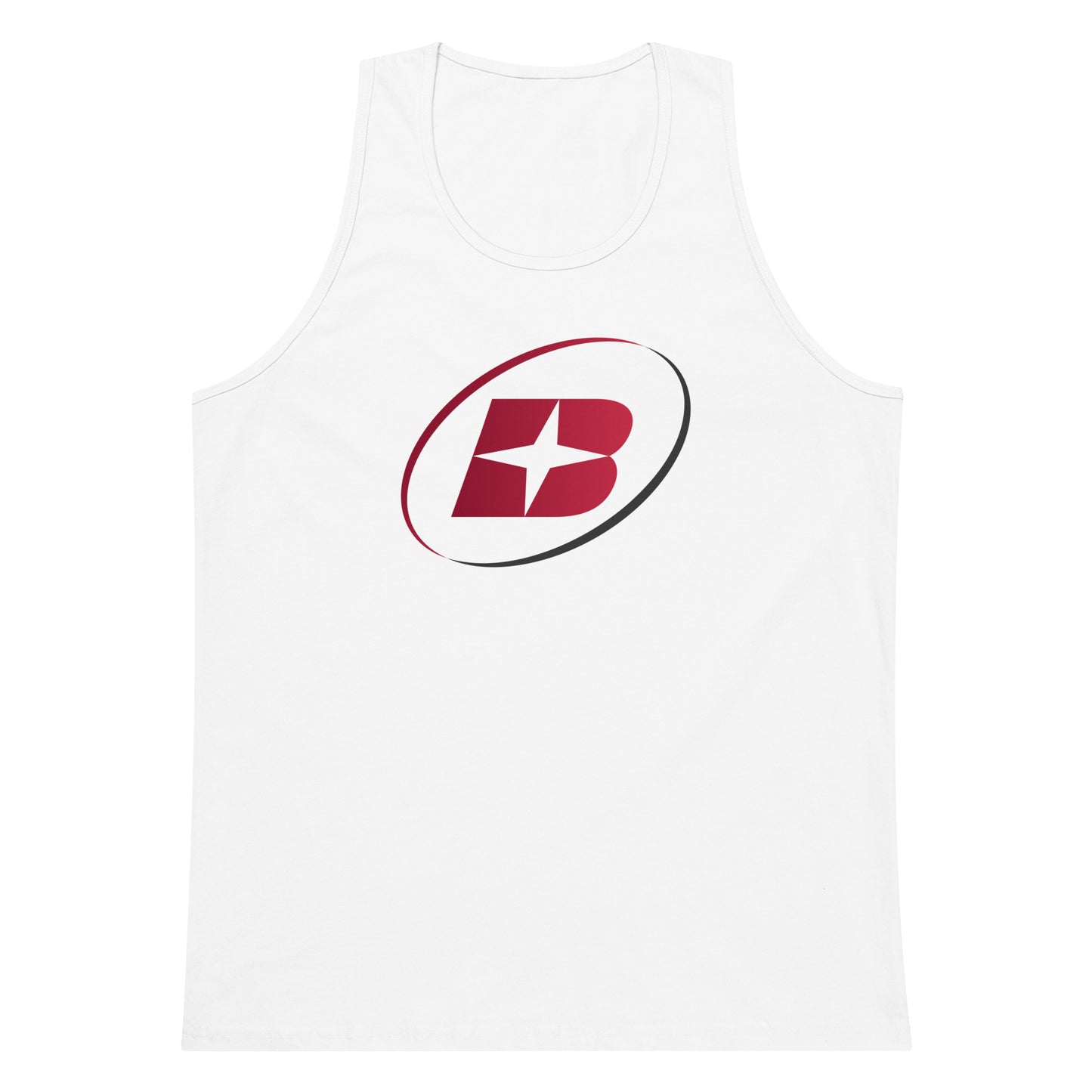 Battleground Universe Men’s White Tank Top