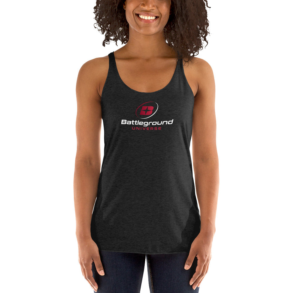 Battleground Universe Women's Racerback Tank